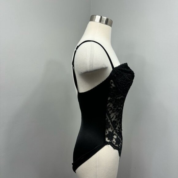 36C VS Black Lace Lingerie Bodysuit - Picture 3 of 13